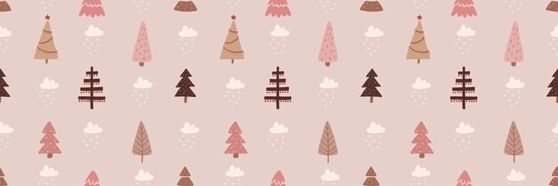 Árbol de navidad de patrones sin fisuras