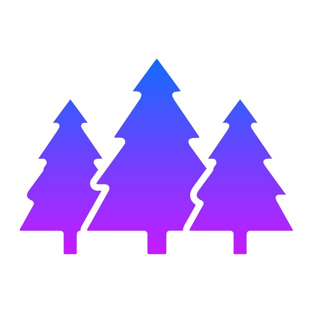 un árbol de Navidad púrpura y púrpura con un borde púrpura