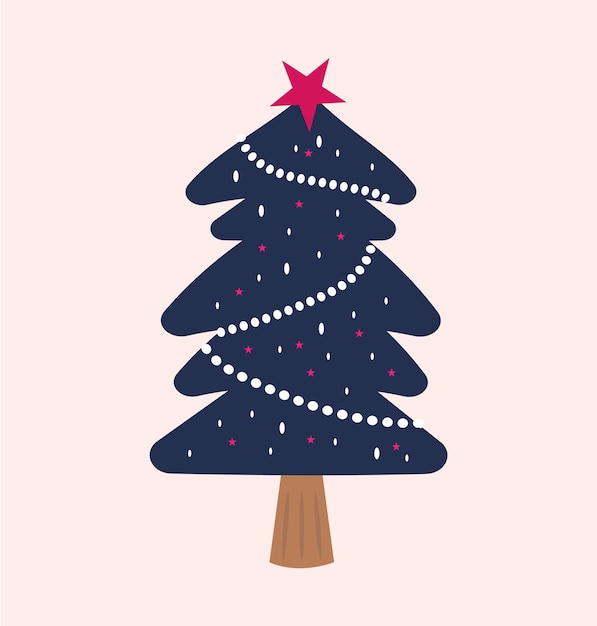 Árbol de navidad vector