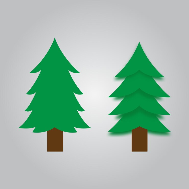 Vector árbol de navidad