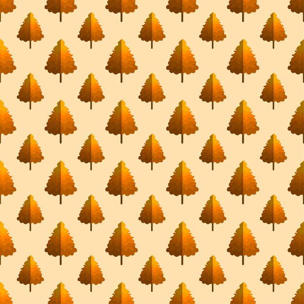 Árbol de otoño sin patrón