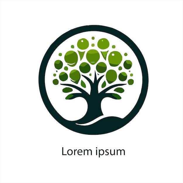 un árbol con la palabra lg en él