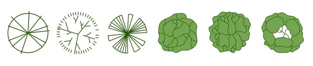Árbol para planos arquitectónicos. Diseño de séquito.
