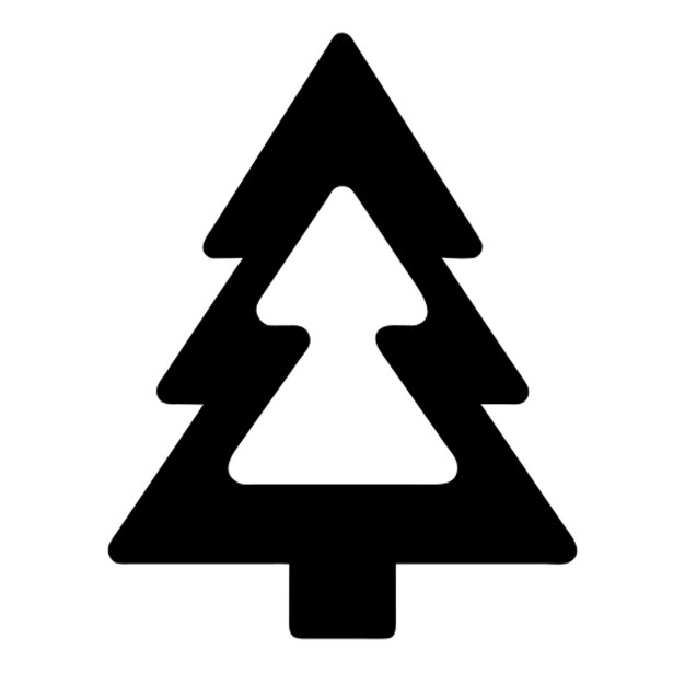 un árbol que tiene un fondo blanco que dice Navidad en él