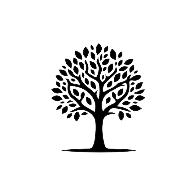 Árbol silueta