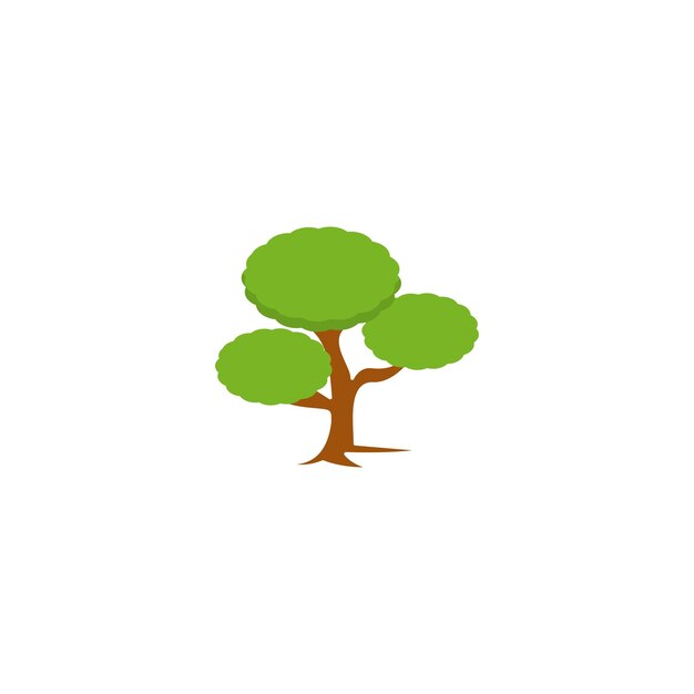 Un árbol verde con un árbol verde encima.