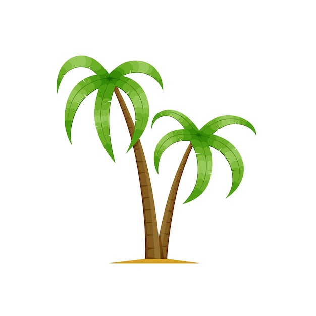 Árboles de clima tropical y subtropical palmera