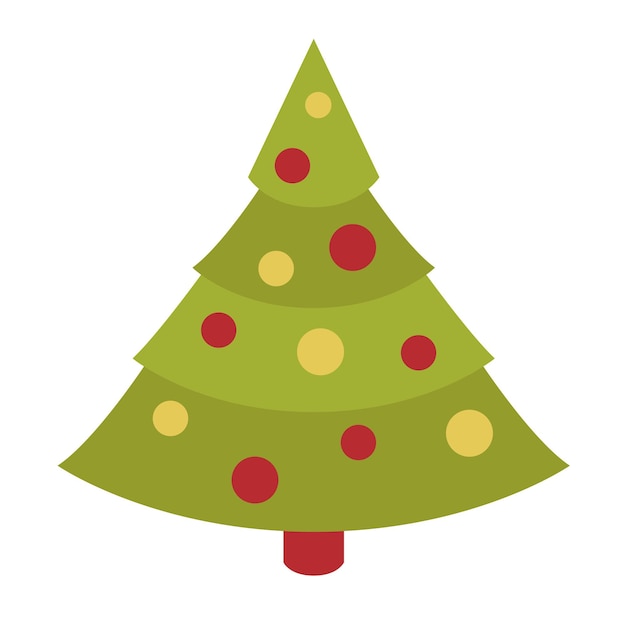 árboles de navidad iconos de navidad elementos de navidad iconos vectoriales para vacaciones iconos de navidad planos