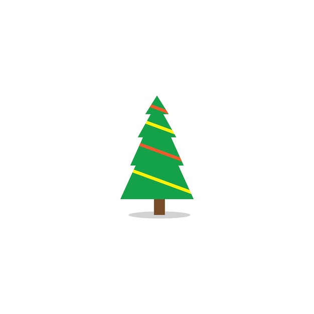 Árboles de Navidad pinos para tarjetas de felicitación invitaciones pancartas web Año Nuevo y árbol de Navidad tradiciones