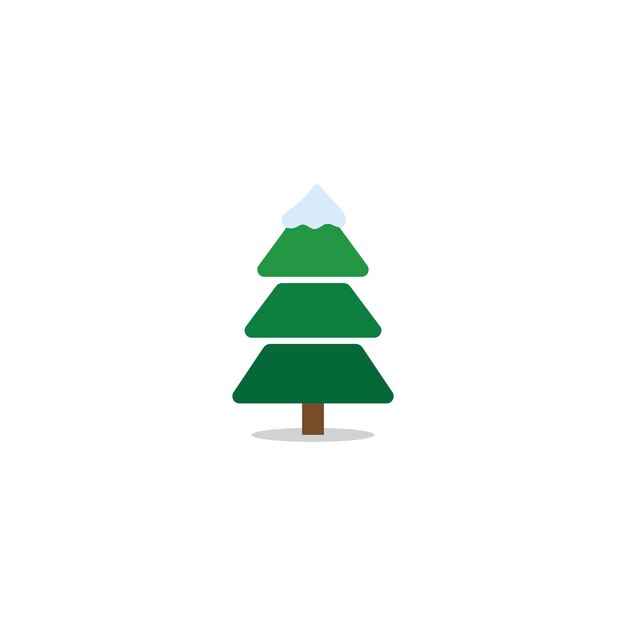 Árboles de Navidad pinos para tarjetas de felicitación invitaciones pancartas web Año Nuevo y árbol de Navidad tradiciones