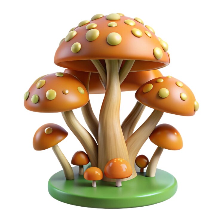 Árboles de setas de plástico 3D