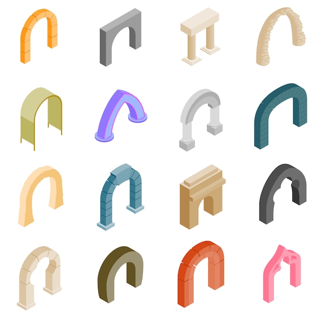 Arch set iconos