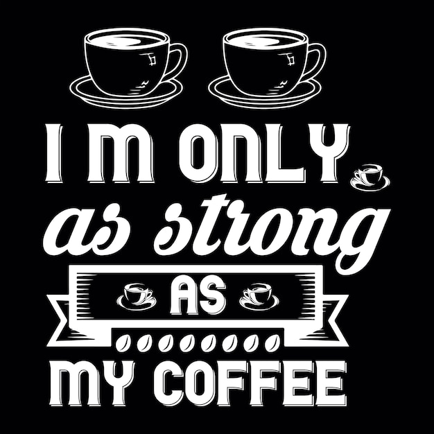 Archivo de diseño de camiseta de café