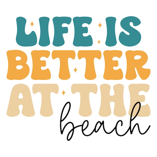 Archivo de diseño de Retro Summer Svg