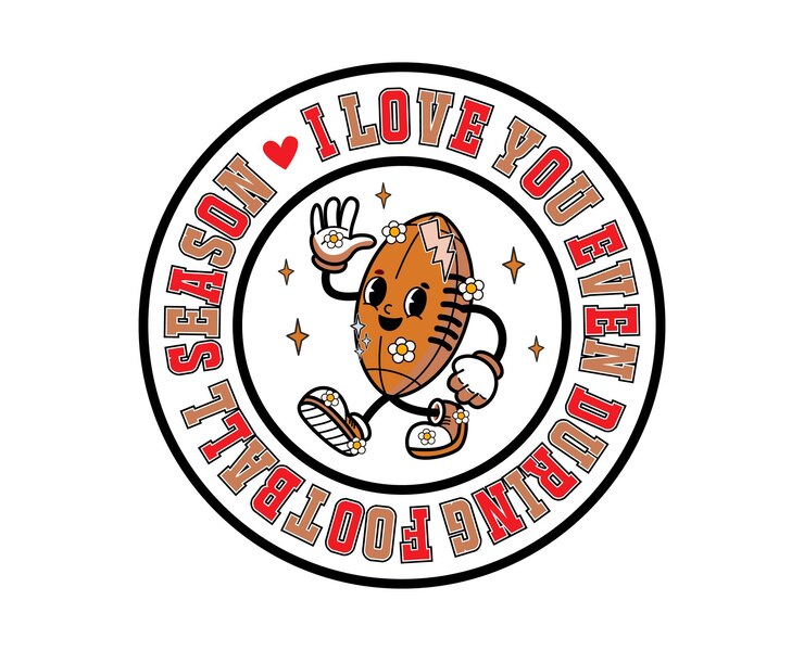 Vector archivo de diseño svg de fútbol retro