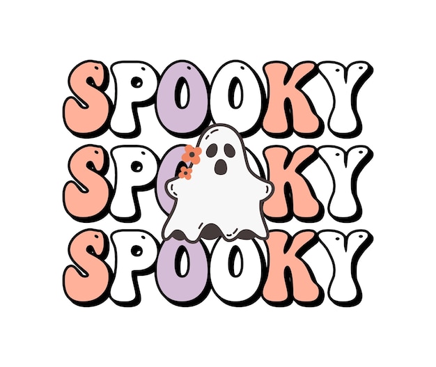 Archivo de diseño Svg de Halloween retro