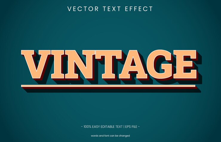 Vector archivo editable de efecto de texto con diseño de vector de fondo