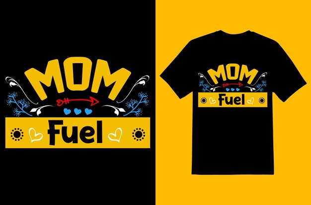 Archivo EPS de diseño de camiseta del día de la madre