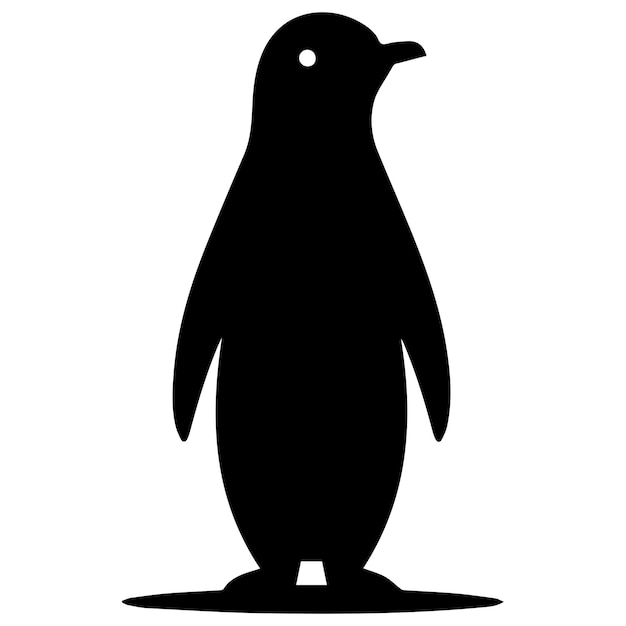 Un archivo EPS de ilustración de arte vectorial de pingüino