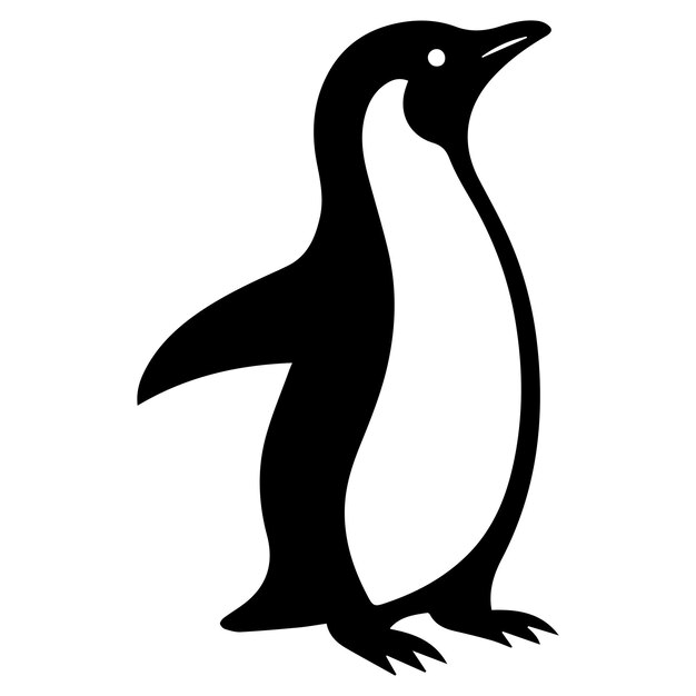Un archivo EPS de ilustración de arte vectorial de pingüino