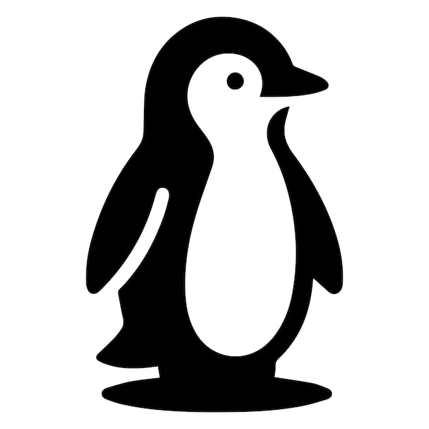 Un archivo EPS de ilustración de arte vectorial de pingüino