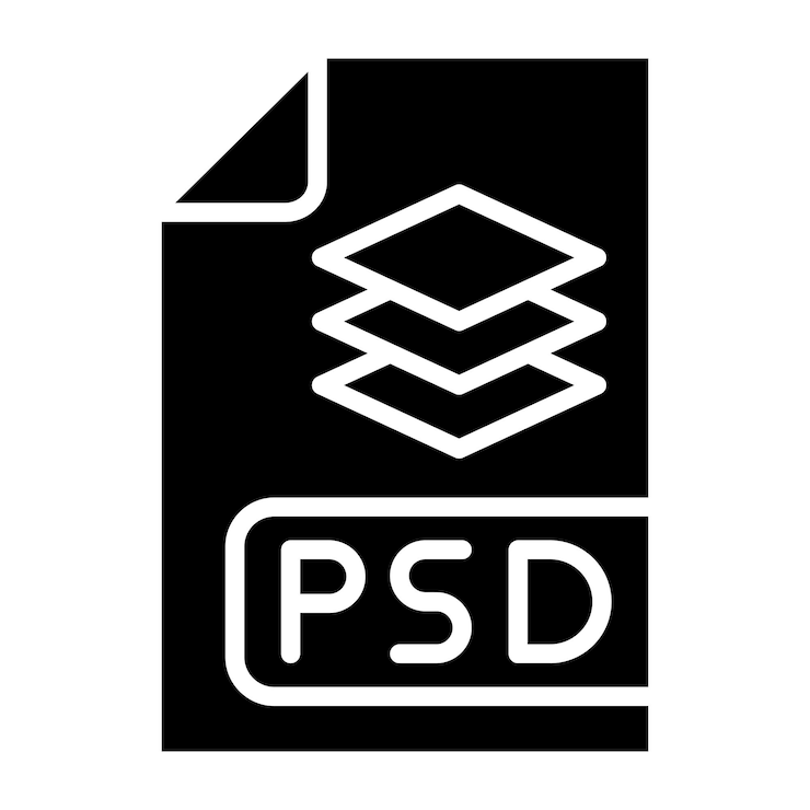 Vector archivo psd ilustración del diseño del icono vectorial