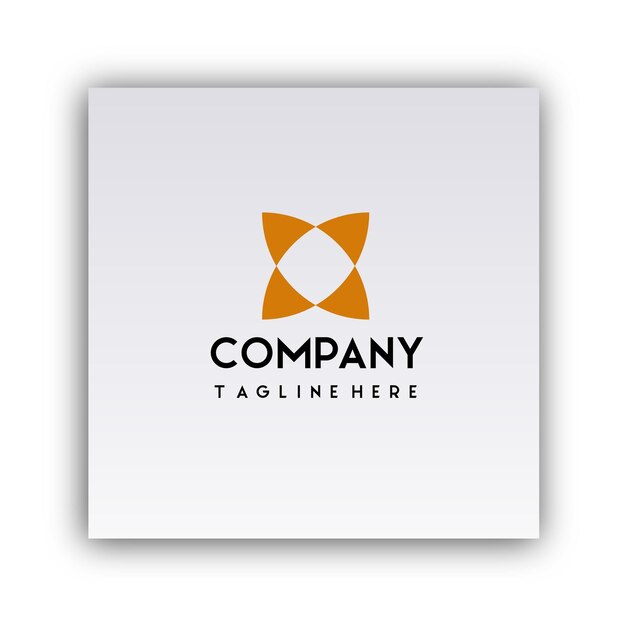 Archivo de vector de diseño de logotipo de empresa mínimo