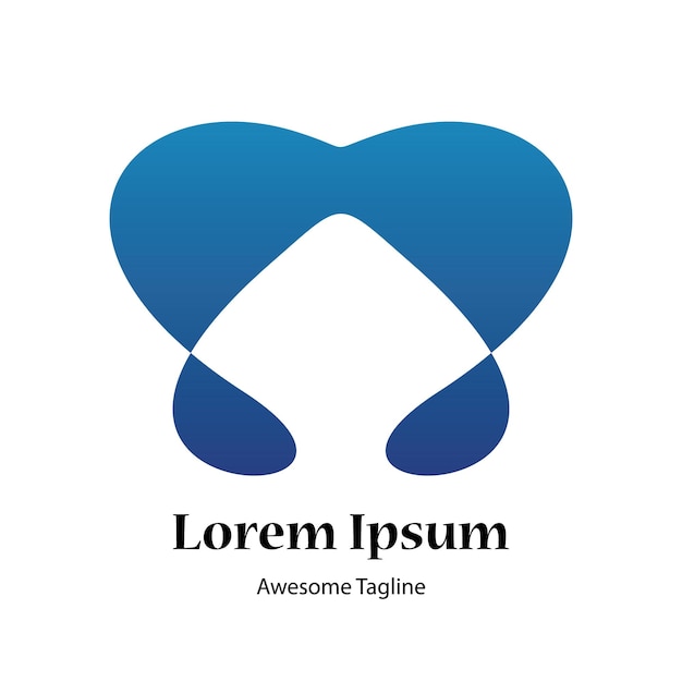 Un archivo vectorial de diseño de letras para el logotipo
