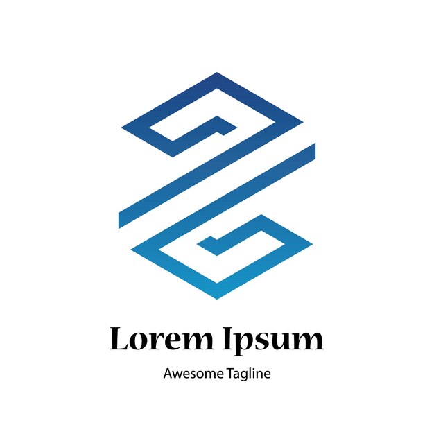 Archivo vectorial de diseño del logotipo de la letra Z