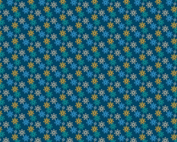 archivo vectorial de diseño de patrón floral creativo