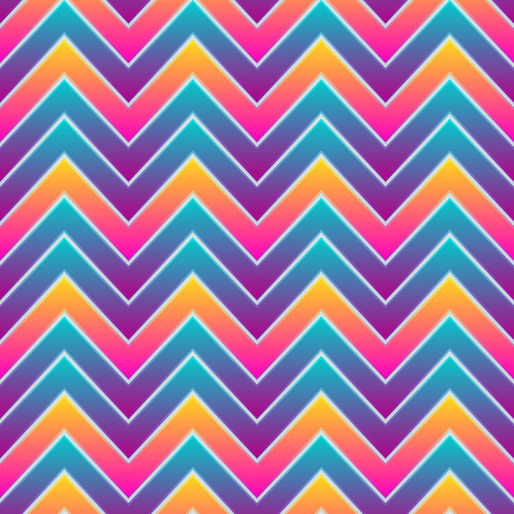 Vector archivo vectorial eps 10 de patrones sin fisuras en zigzag brillante