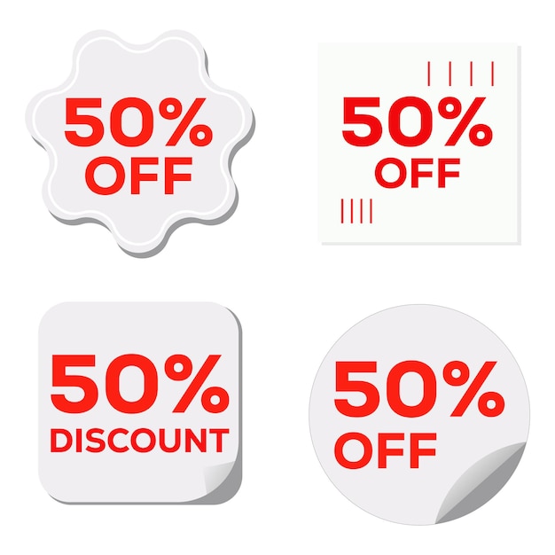 archivo vectorial de ofertas y descuentos