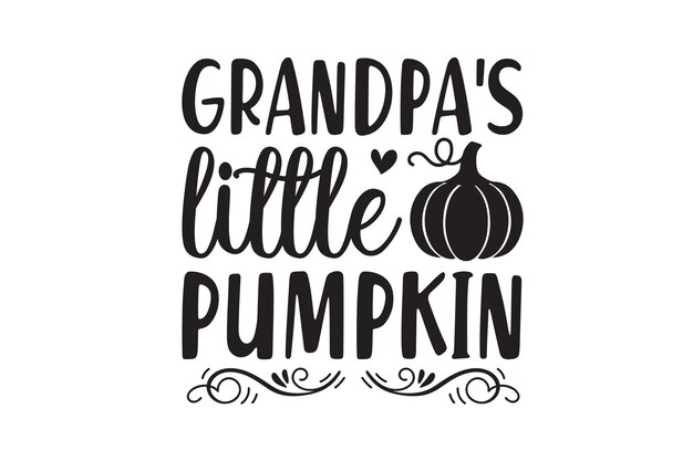 Archivo vectorial de la pequeña calabaza del abuelo