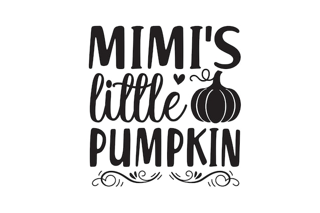 Archivo vectorial La pequeña calabaza de Mimi