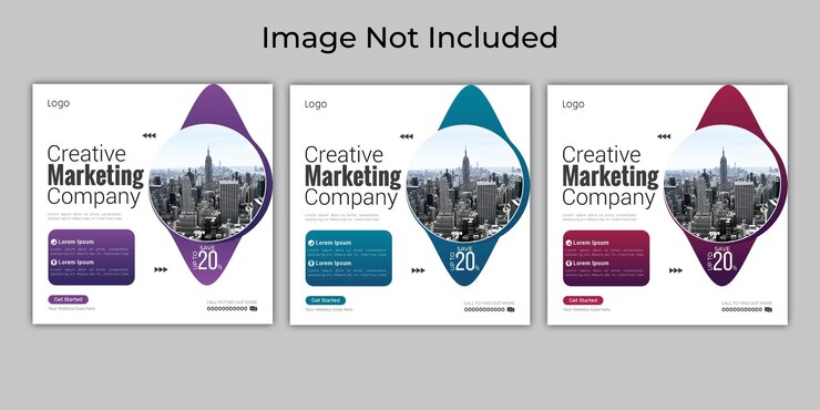 archivo vectorial de plantilla de diseño de publicación de redes sociales de negocios profesional y creativo