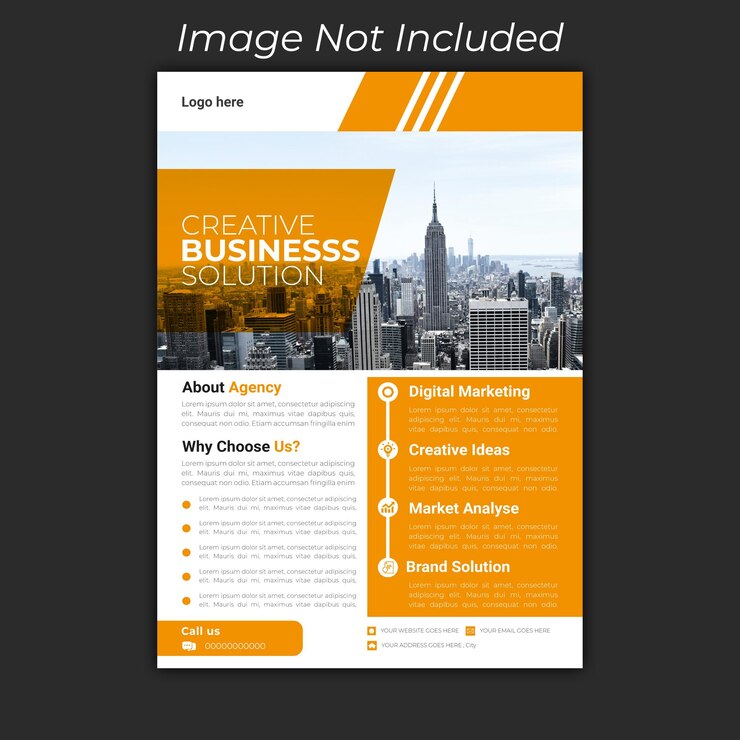 Archivo vectorial de plantillas de diseño de folletos empresariales profesionales