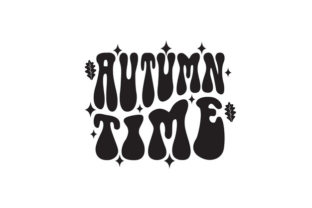Archivo vectorial de tiempo de otoño