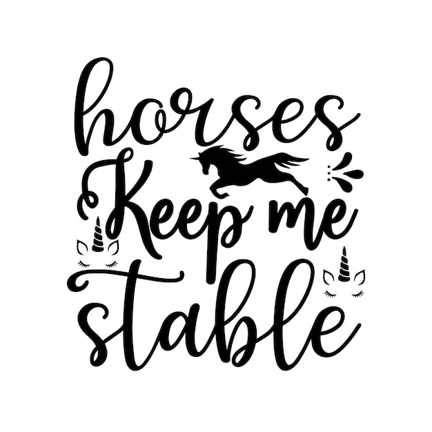 Archivos de corte de diseño de caballo Svg