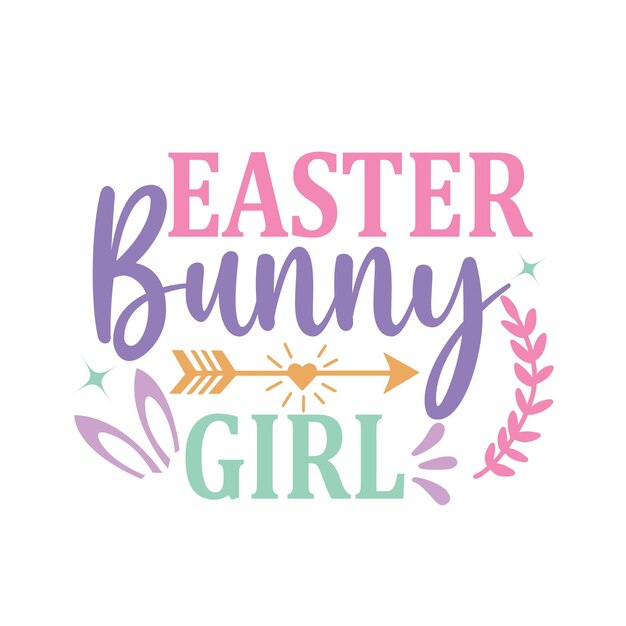 Vector archivos de corte de diseño svg de easter retro