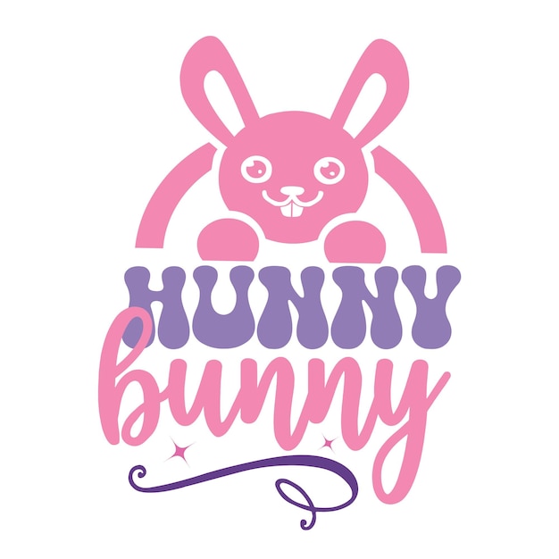 Vector archivos de corte de diseño svg de easter retro