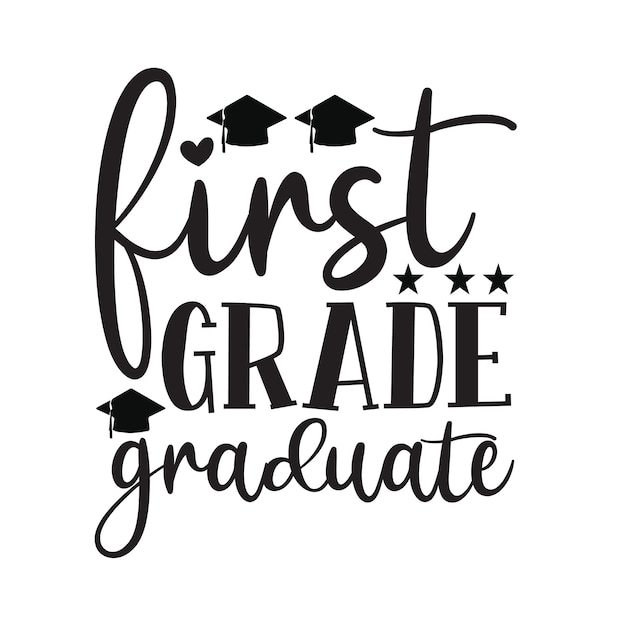 Archivos de corte de diseño Svg de graduación