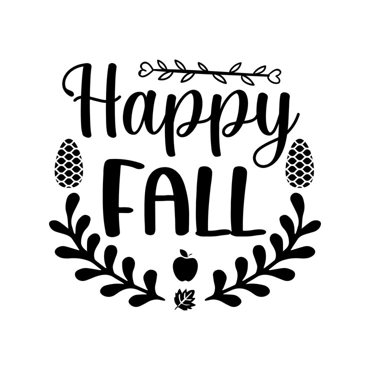 Archivos de corte de diseño SVG de otoño