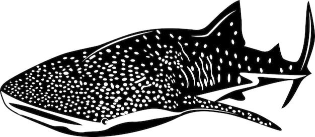 Archivos de corte de tiburón ballena Animales oceánicos Vector de tiburones ballena