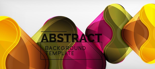 Arco de fondo elemento de diseño de geometría de estilo moderno Ilustración vectorial para papel tapiz presentación cartel de encabezado invitación de póster