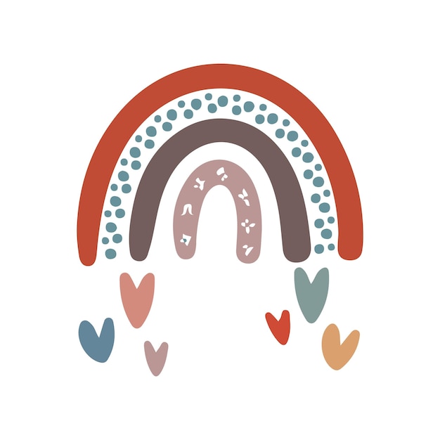 El arco iris de Boho