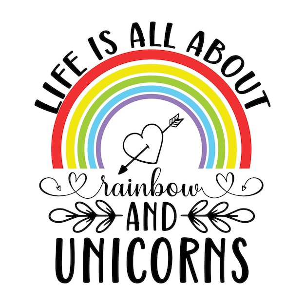 Arco Iris Camisa Svg