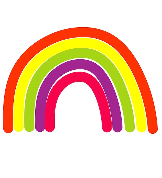 arco iris de colores