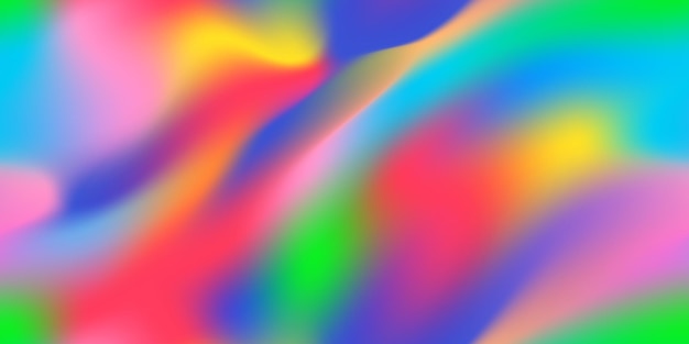 Arco iris colorido holo abstracto de patrones sin fisuras Telón de fondo holográfico iridiscente