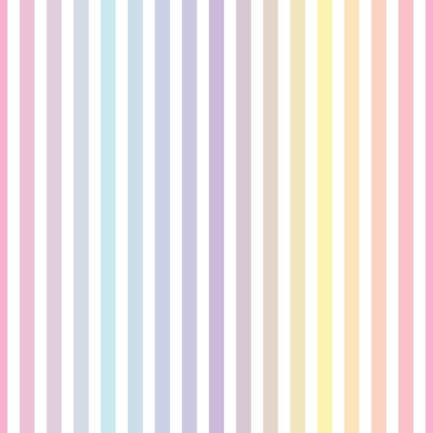 Arco iris patrón de rayas coloridas líneas verticales repetición vectorial sin costuras
