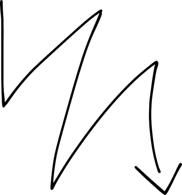 Arco minimalista dibujado a mano